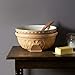 Mason Cash Mixing Bowl, Burgundy