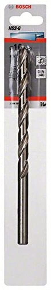 Bosch Professional 1x HSS-G Metal Drill Bit (for metal, Ø 10 mm, Robust Line, Accessory Drill Driver)