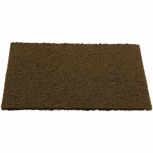 Klingpsor 342849 NPA 400 Lot de 20 feuilles et bandes pour acier inoxydable, métal, universel, bois, très finesse, marron rouge, 152 mm x 229 mm