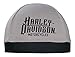Harley-Davidson Men's Harley Life Script Skull Cap, Gray & Black SK22012