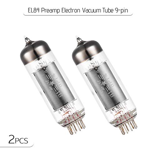 Bowbof - EL84 Preamp Electron Vacuum Tube 9-pin for 6P14 EL84/6BQ5 Audio Amplifier Tube Replacement 