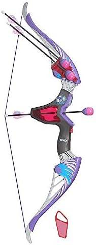 Nerf Rebelle Agent Bow Blaster With Purple Arrows