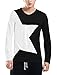 Allegra K Mens Star of David Pattern Contrast Color Casual Shirts