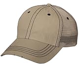 Lightweight Vintage Style Washed Mesh Trucker Baseball Cap Hat