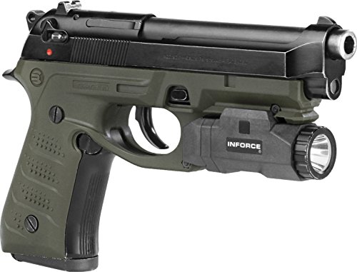 Recover Tactical BC2 Grip & Rail System for Beretta 92 M9 Series Pistol, Green