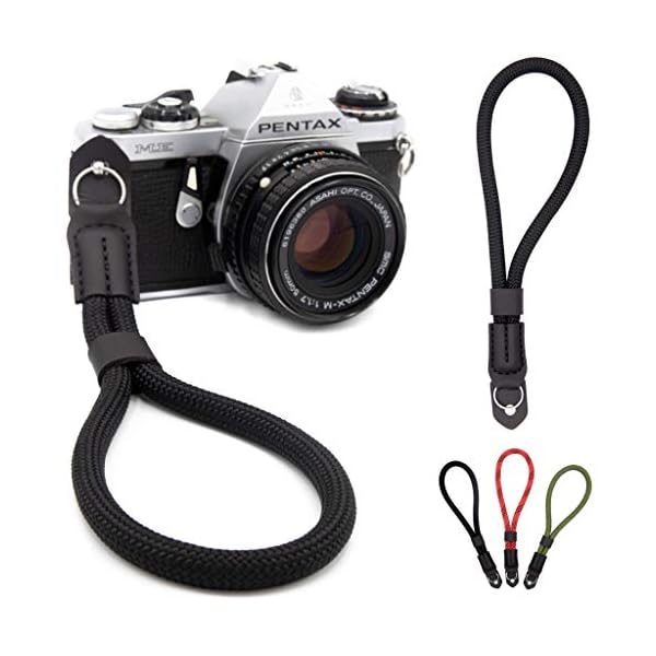 LENS-AID Handschlaufe in Seil-Optik für Kamera, Kameragurt fürs Handgelenk, Sailor Strap
