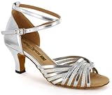 AlmaDanza Women's Latin Dance Shoes A268612 Heel 2.2''