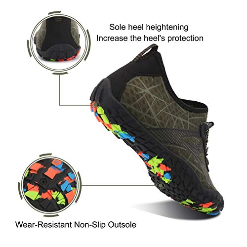 Spesoul Womens Mens Water Sports Shoes Outdoor Quick Dry Barefoot Athletic Aqua Shoe for Beach Swim Pool Surf Diving Yoga