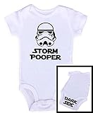RB Clothing Co Cute Star Wars Inspired Bodysuit T-Shirt “Storm Pooper Dark Side