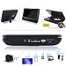 WONNIE 10.5 Portable Dual DVD Players with Two Mounting Brackets, 1024x800 HD LCD TFT, USB/SD/MMC Card Readers, Built-in 5 Hours Rechargeable Battery, Stereo Sound, AV Out & in (1 Player + 1 Screen)