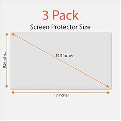 Anti Blue Light Screen Protector (3 Pack) for 19.5