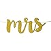 CC Party Co. MISS TO MRS Gold Glitter Cursive Banner with Diamond Ring Detail | bachelorette party | bridal shower | engagement party | wedding shower |