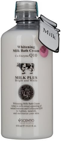 Scentio Milk Plus Bright & White Shower Cream 450 ml.