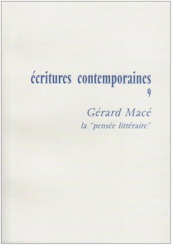 Gérard Macé, la 