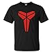 BMWW Men's Kobe Blaine Los Angeles Lakers The Black Mamba Men's Cotton T Shirt