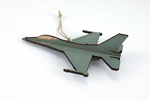 F-16 Falcon Fighter Jet Airplane Christmas Ornament