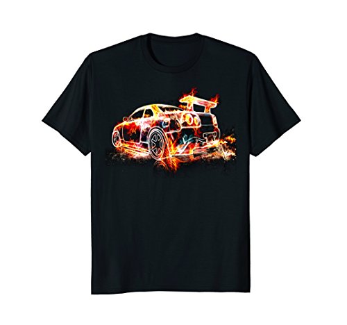 Exotic Car Supercharge Turbo Sports Car T- Shirt T-ShirtOEKO-TEX STANDARD 100