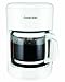 Proctor Silex Compact Coffee Maker Discontinued, 10 Cups, White