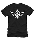 The Legend Of Zelda Triumphant Triforce Shirt - Black (XX-Large)
