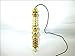 Jet Orion Double Isis Gold Plated Metal Pendulum Dowsing Healing Meditation Therapy Pendulum Approx. 3.5 inch