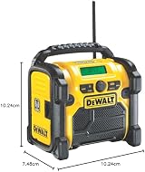 DEWALT DCR020-GB XR Compact FM/DAB Site Radio 240V 10.8V-18V view 7