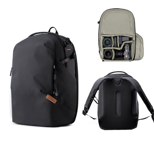 PGYTECH OneGo Lite Zaino Fotografico 16L, Leggero e Impermeabile per Fotografia Urbana e Viaggi, Compatibile con Sony/Canon/Nikon/DSLR/mirrorless