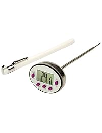 H B Durac b60900 1600 calibrado Electronic Acero Inoxidable Stem termómetro, Sonda de  40 232 C ( 40 450 F), 127 mm (5 en.)