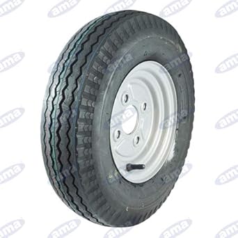Rueda de 4,50 – 10 pulgadas con llanta de hierro con 4 ...