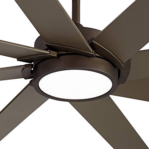 65 Possini Euro Destination Bronze Led Ceiling Fan Possini Euro