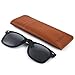 ClipShades 2 Pack Lightweight Clip-on Sunglasses and Anti Blue Ray Computer Glasses Combo with Flip Top Clip On Function for Prescription Eyeglasses Wearers
