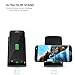 LANIAKEA Galaxy S8 Fast Wireless Charger Qi Charging Station, 2 Coils Qi Quick Wireless Charging Stand for Qi Enabled Phones Galaxy S8/S8 Plus/S7/ S7 Edge/Galaxy S6 Edge Plus/Galaxy Note 5, Nexus 6 5