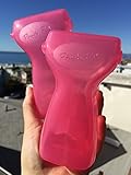 Pouch Pal - The No-Squeeze Food Pouch Feeder (Bubblegum & Bubblegum) 2-Pack