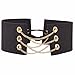 Women'S Wide Pu Suede Velvet Tube Lace-Up Punk Tatoo Choker Chaplet Necklace