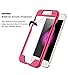 iPhone 6S Case, iPhone 6 Case, Style4U Slim Shock Absorbent Scratch Resistant Full Body Protection Hybrid Armor Defender Case for Apple iPhone 6S / 6 with 1 Stylus [Hot Pink]
