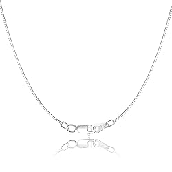 Jewlpire 925 Sterling Silver Chain for Women Girls