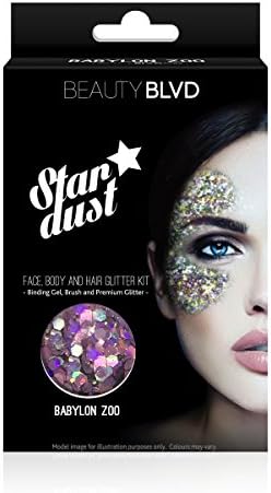 Glitter Dust by Beauty Boulevard - The #1 Exclusive Long Lasting Premium Body Glitter Kit (Babylon Zoo)