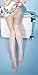 Women Sheer Crotchless Pantyhose Ultra Shiny High Waist Open Crotch Tights Silky thigh high Stockings for Sex 1pcs White