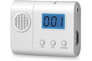 SYNLETT Wireless Caregiver Pager with LCD Number Monitor Alert Tone Silent Mode Compatible with SYNLETT Wireless Nurse Call System for Caregivers Nurses Service Staff