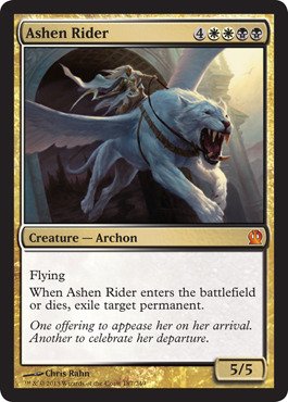 Magic: the Gathering - Ashen Rider (187/249) - Theros