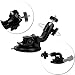 SIM&NAT 360 Degrees Rotation Suction Cup Mount + Tripod Mount Adapter + Quick Release Buckle Mount for GoPro 4 3+ 3 2 1