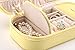 Vlando® Gift Packing Tassels Jewelry Box/Bag, Gift Card Included, Fabulous Girls Gift Case (Yellow)