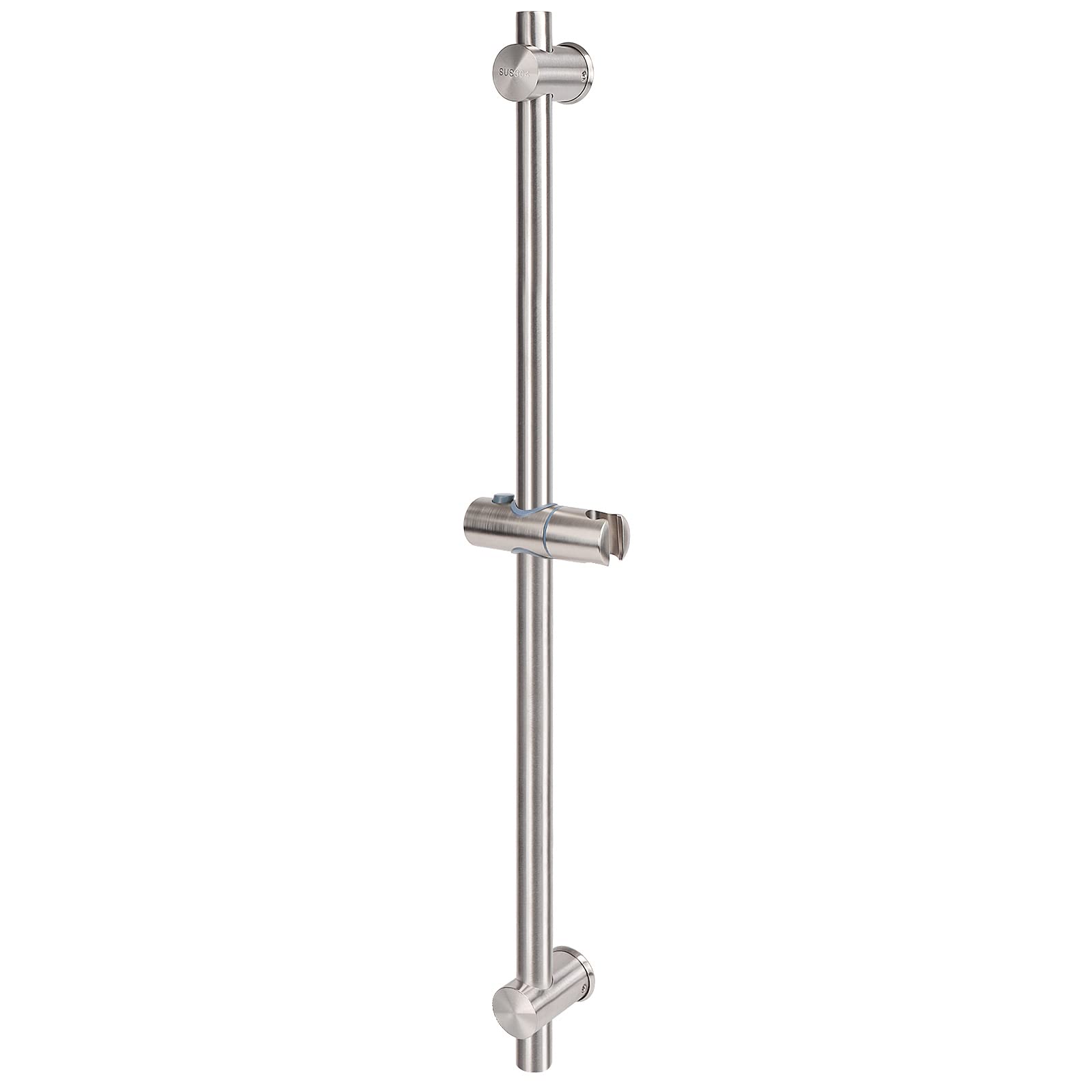 Photo 1 of NearMoon Slide Bar with Height/Angle Adjustable Handheld Shower Holder, Bathroom SUS 304 Stainless Steel Head Holder for Bath (Screw Mounted, Brushed Nickel)