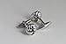 Digabi Knot Cufflinks 18K Platinum Plated Gift Boxed