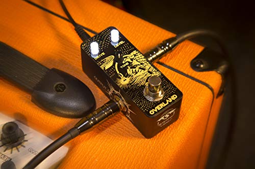 SWIFF Newest Design Multi-functional Guitar Effect Pedal Overdrive Classic Tone Effects DC 9V Power Input True Bypass Effector for all Electronic Musical Instruments(Overdrive)