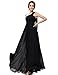Ever-Pretty Women's Summer One-Shoulder Empire Waist Chiffon Pleated Maxi Formal Dress 09816
