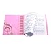 Music folder piano score folder Music folder storage Holder A4 Size Folder,40 Pockets Chorus dedicated Sheet Music Folder