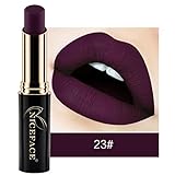 SEXYP 1PC Ladies Creative Beauty New Waterproof Lip Lingerie Matte Liquid Long Lasting Diamond Lip Gloss Lipstick (K)