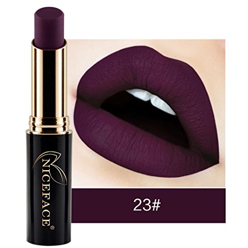 SEXYP 1PC Ladies Creative Beauty New Waterproof Lip Lingerie Matte Liquid Long Lasting Diamond Lip Gloss Lipstick (K)