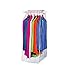HUJI Superior Quality Clear Vinyl Frameless Suit Garment Coat Gown Dress Storage Bag (1, Clear)