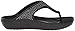 crocs Women's Sloane Diamante Flip Flop, Black 7 W